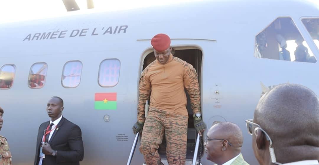 Le Capitaine Ibrahim Traoré à Bamako 