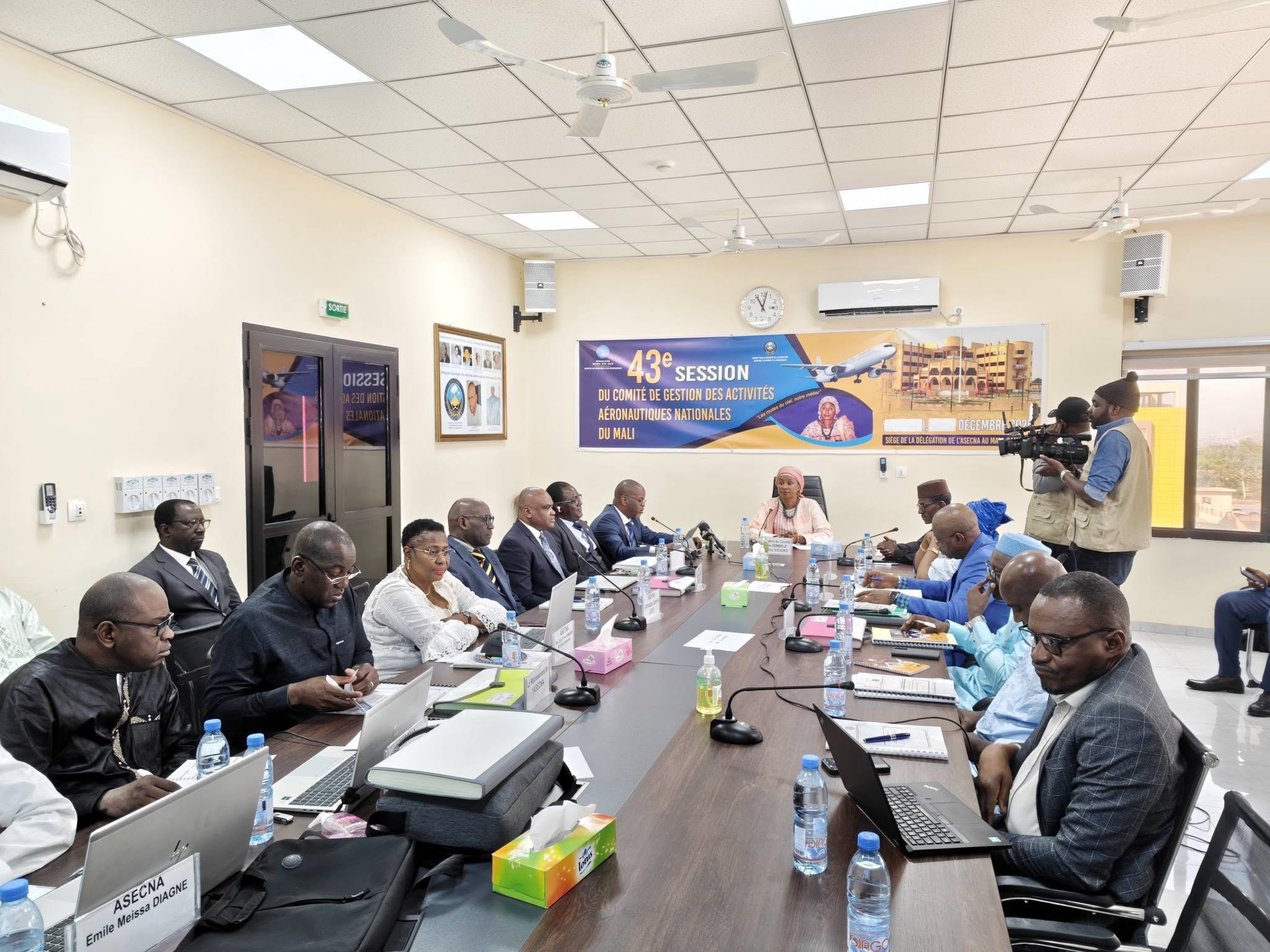 Secteur Aérien : La Ministre Madina Sissoko lance la 43ème session du Comité de gestion de l’ASECNA-Mali