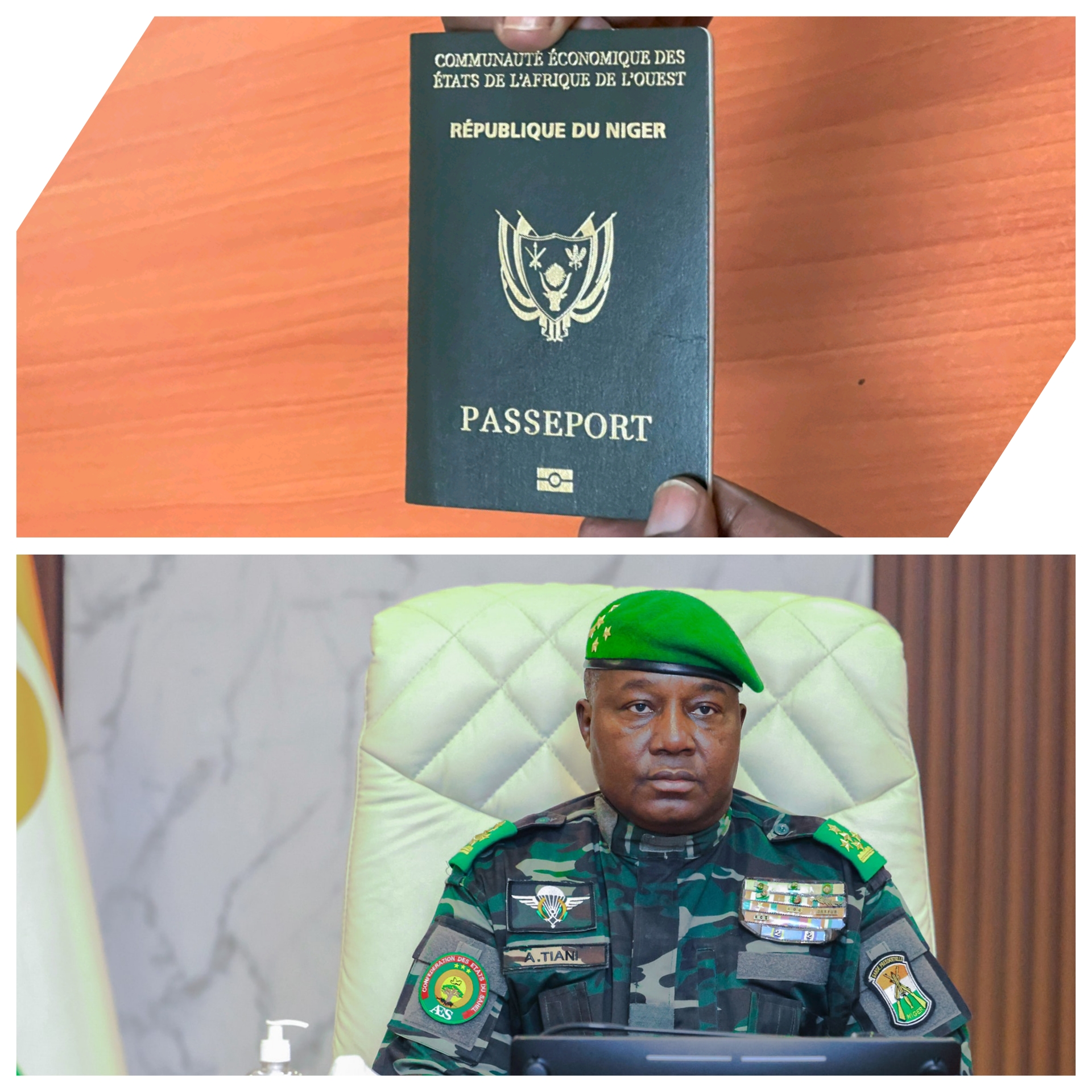 Le Niger institut des passeports électroniques AES