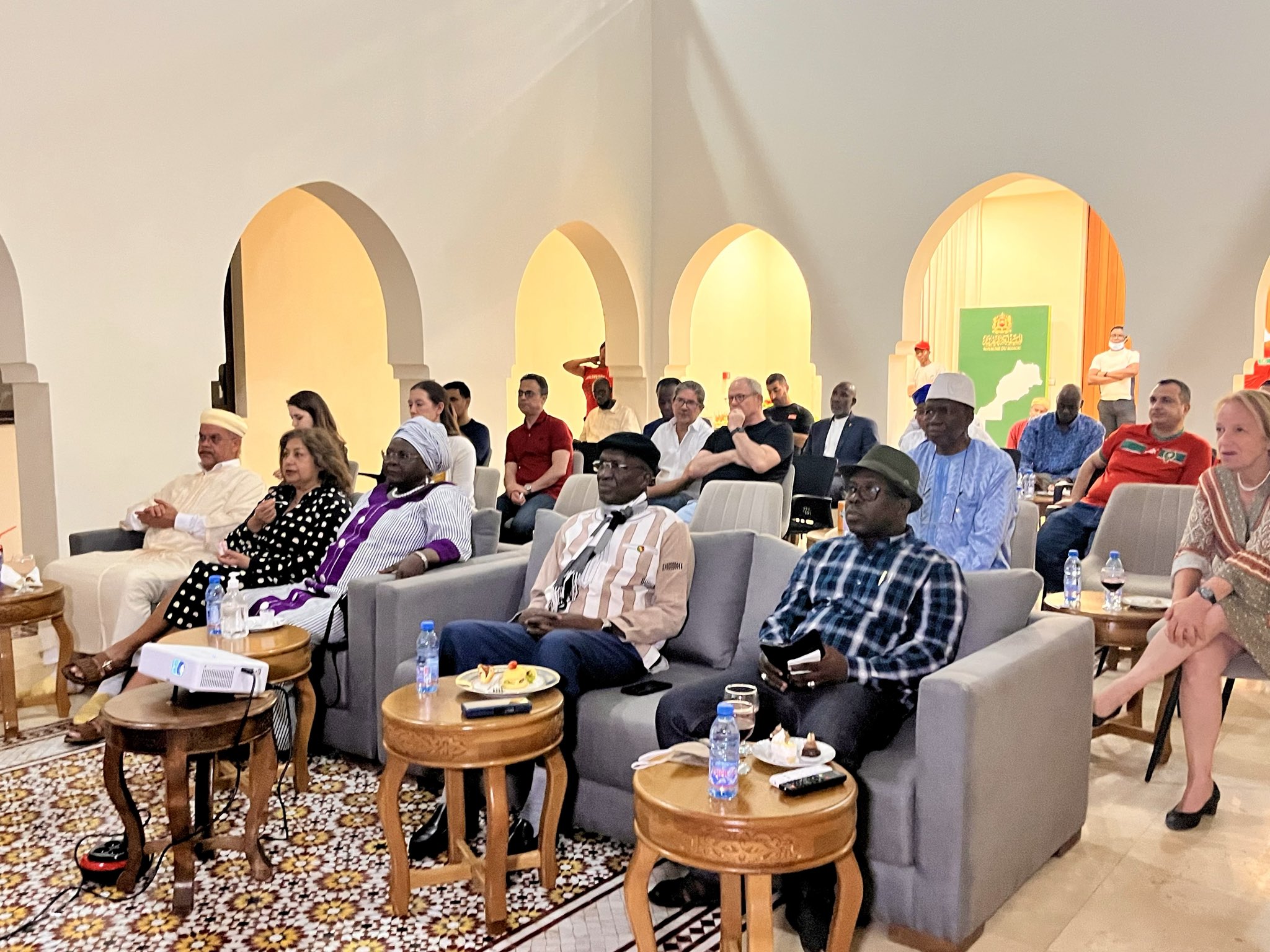 Diplomatie et Sport : La ferveur du match Maroc-Mali vécue en direct à l'Ambassade du Maroc à Bamako