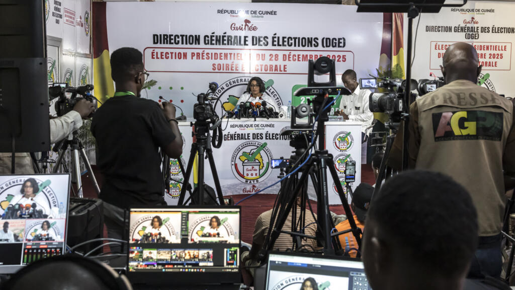 Guinée: Doumbouya élu président avec 86,72% des voix (DGE)