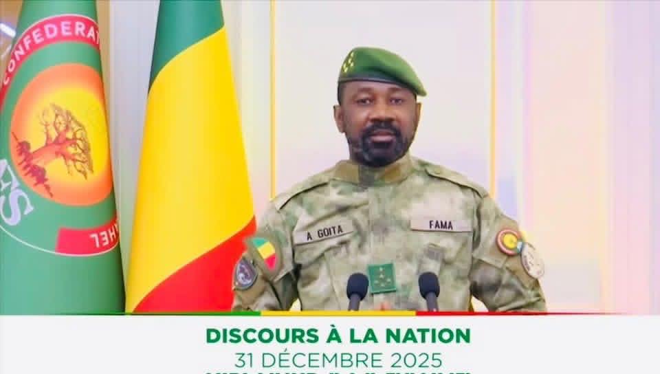 Mali: Le Discours à la nation du Président de la Transition
