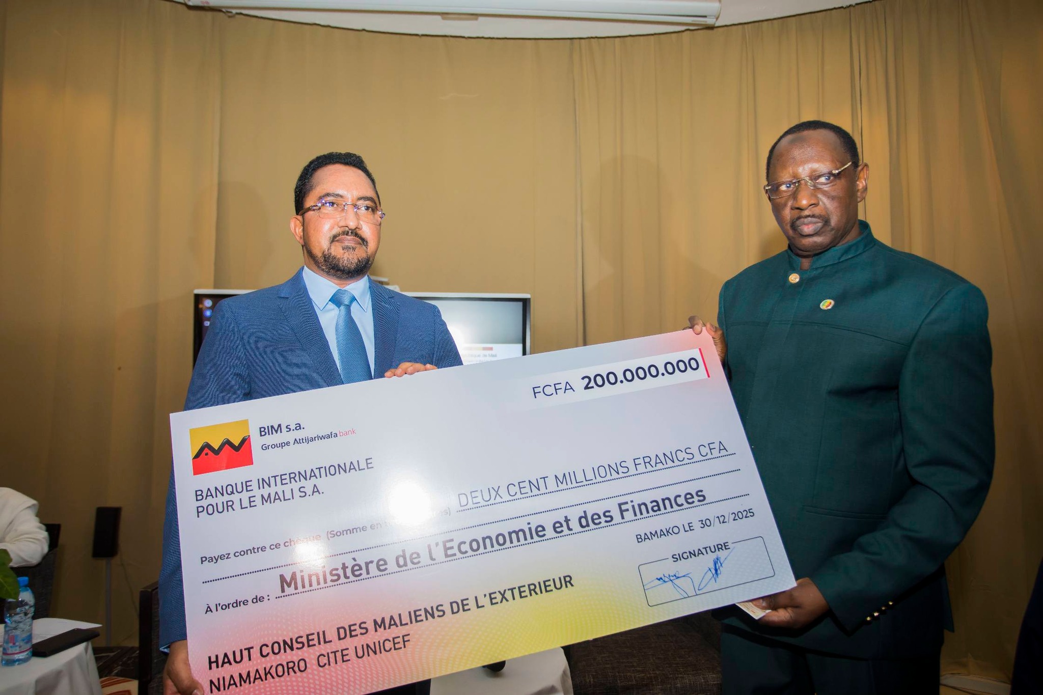 Solidarité : La diaspora malienne mobilise 200 millions de FCFA pour le Fonds de résilience nationale