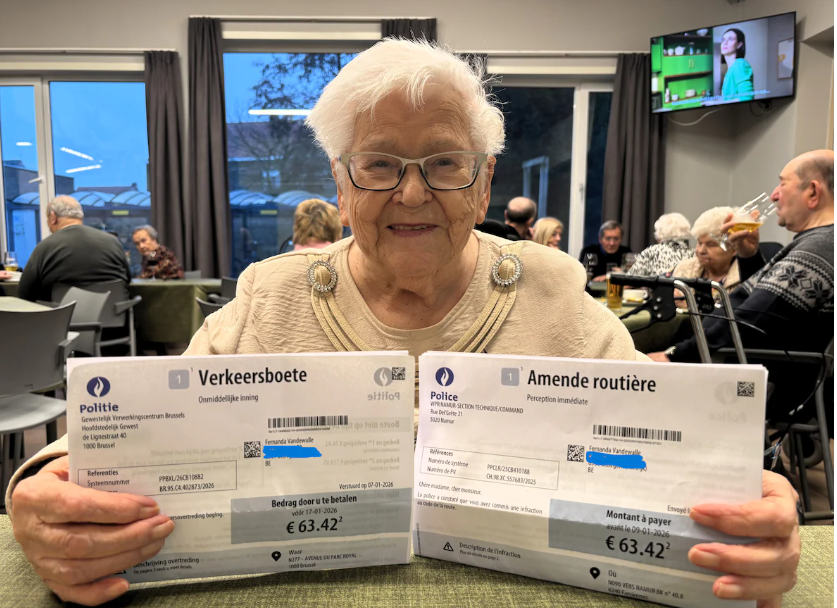 Fernanda, 92 ans, reçoit deux amendes pour excès de vitesse... alors qu’elle vit en maison de retraite et ne conduit plus