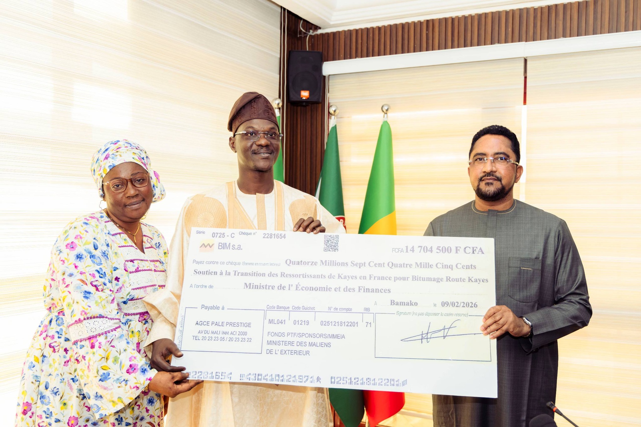 Soutien à la Transition : La diaspora malienne de France mobilise plus de 14 millions de FCFA