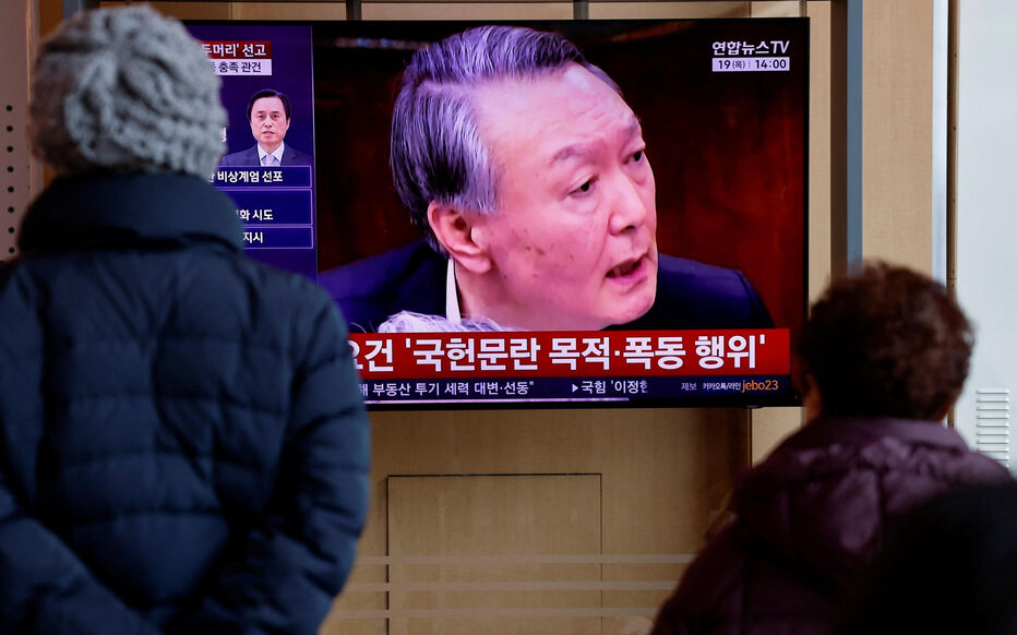 L’ancien président de Corée du Sud Yoon condamné à la prison à vie pour sa loi martiale de 2024