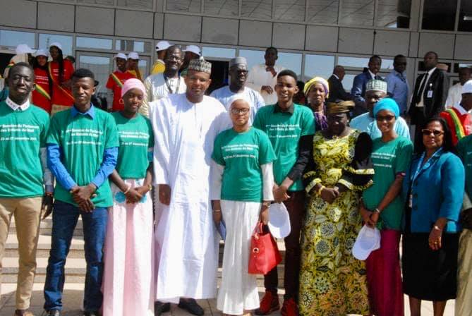 Parlement des Enfants:  Cérémonie d’investiture du bureau national de la 14ème Session