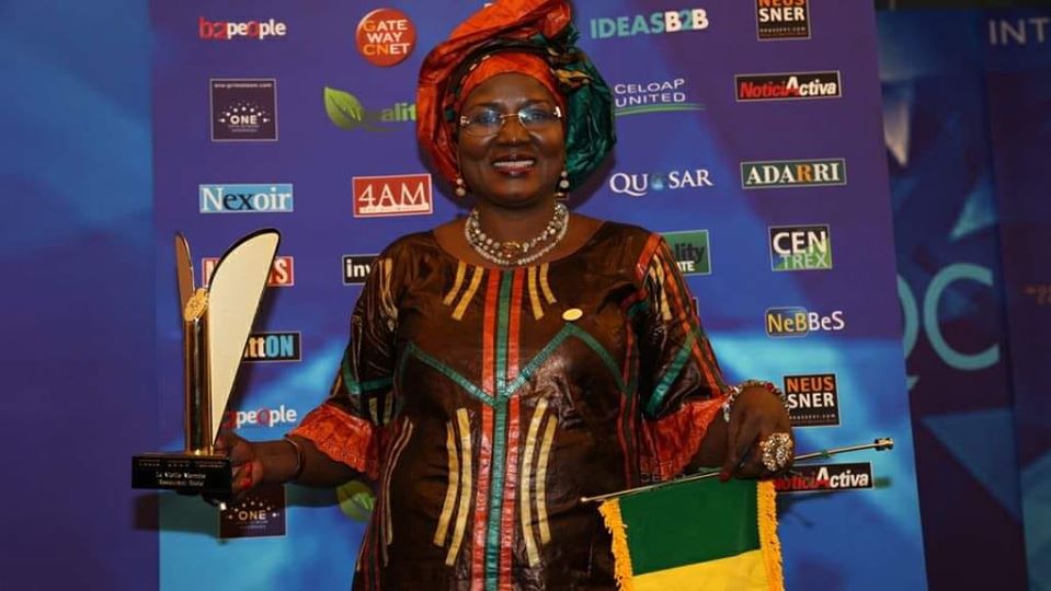 La Promotrice de la Vieille Marmite Mme TRAORE Oumou TRAORE honore le Mali à l'international