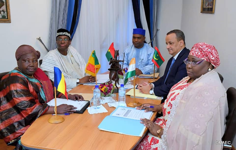 Sommet de PAU en FRANCE:  Les Ministres des Affaires Étrangères du G5 Sahel se concertent à Ouagadougou