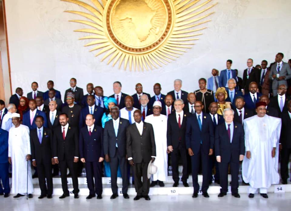 Photo de famille du 33è Sommet de l’Union Africaine | 9 février 2020 - Addis Abeba