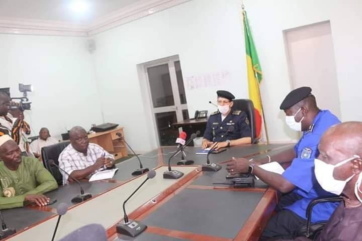 Police nationale du Mali: Rencontre du directeur général de la police nationale avec les syndicats des transporteurs du Mali
