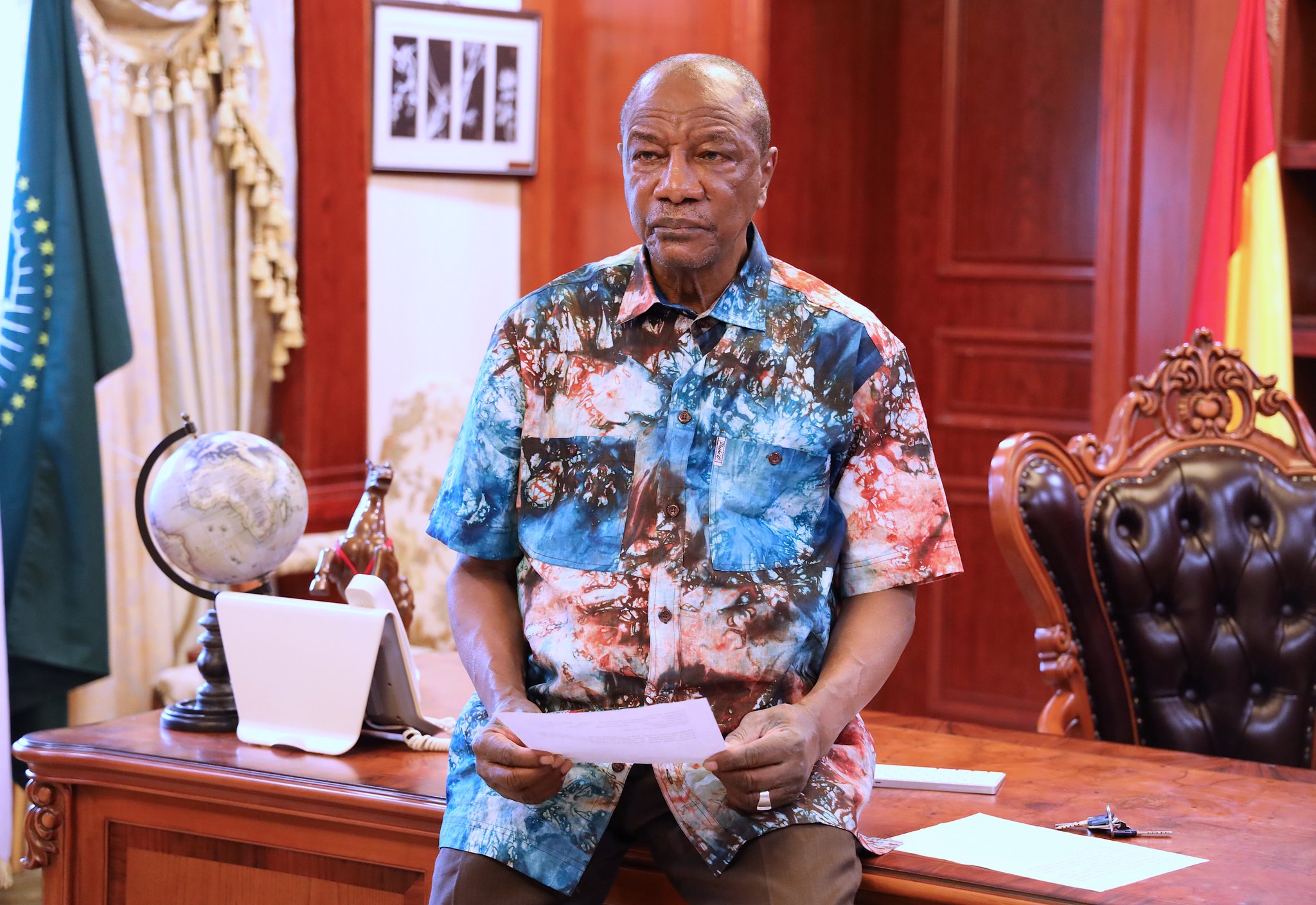 Rapport de l'UFDG donne Alpha Conde vainqueur au premier tour avec plus de 52,72% des suffrages