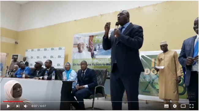 Amadou Cissé, Porte-parole de Modibo SIDIBÉ soutien IBK