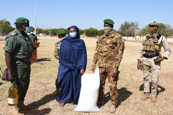 Le vice-président de la transition solidaire des veuves militaires