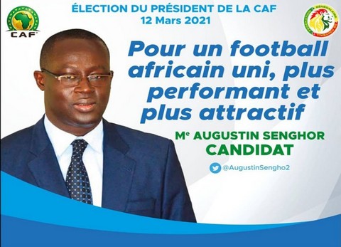 Candidat à l’élection à la présidence de la CAF : Me Augustin Emmanuel Senghor officialise sa candidature pour un football africain uni, plus performant et plus attractif