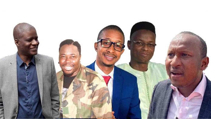 Me Demba Traoré, Clement Dembélé, Nouhoum Sarr, Ben le Cerveau et Mohamed Salia Touré : Ces cinq figures juvéniles du M5 RFP font rêver d’un avenir radieux pour le Mali