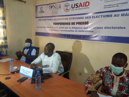 Observation des élections législatives 2020 : Les vues de la Cocem