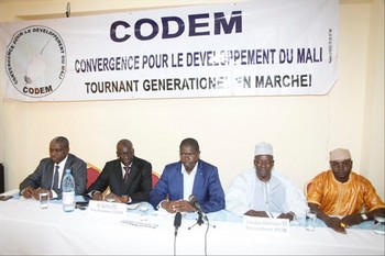 Référendum du 18 juin prochain: La CODEM appelle à la constitution d’un « front du non »…