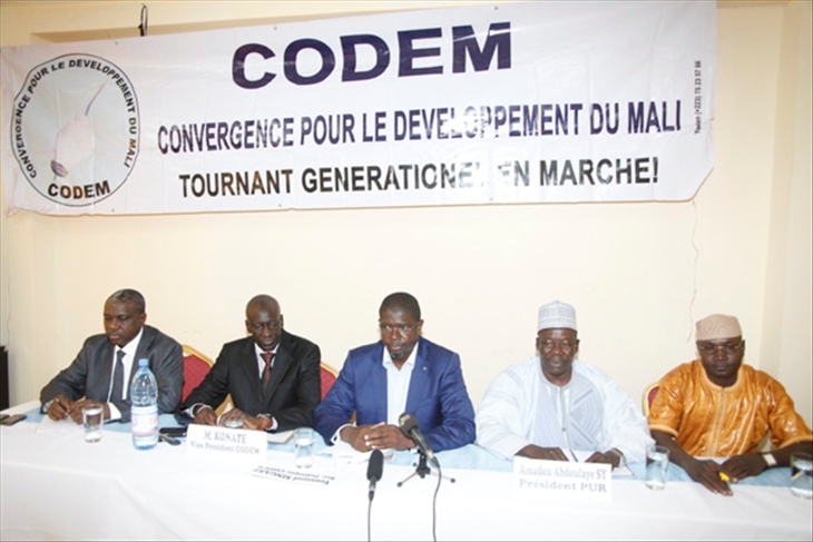 CODEM//DIALAKORODJI: La sous-section du parti soutient la transition