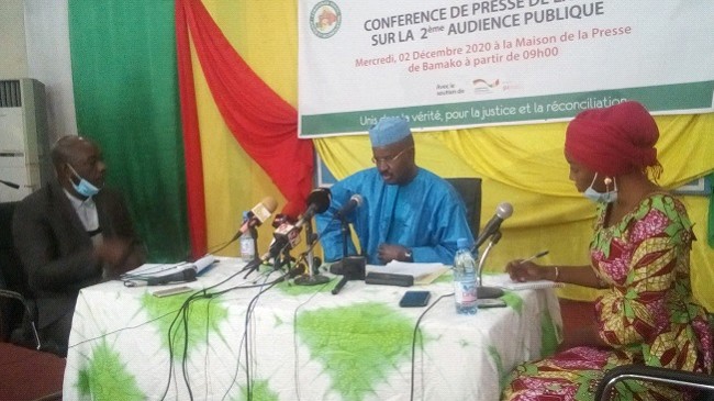 Deuxième audiences publiques de la CVJR : Rendre aux victimes leur dignité.