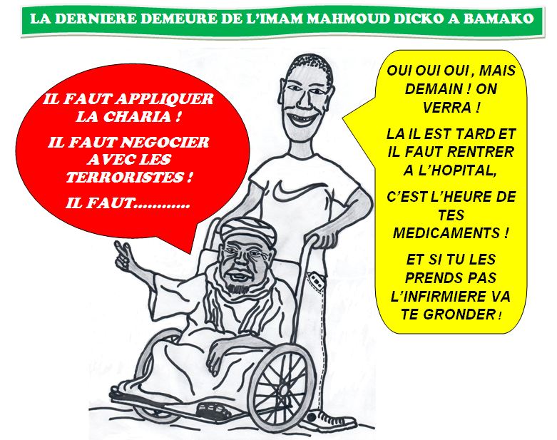 Tout comme la vipère, l’Imam Dicko prend la couleur qu’il lui faut.