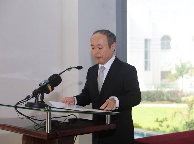 Allocution de monsieur KUROKI DAISUKE  Ambassadeur du Japon au Mali