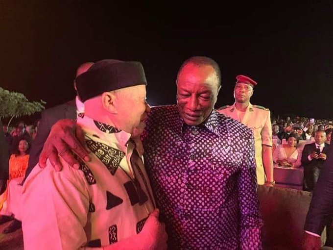NOUVEL AN 2020 : SALIF KEITA réconforté par le président ALPHA CONDÉ «je tiens à remercier le président CONDE...merci à la Guinée pour ce beau concert »