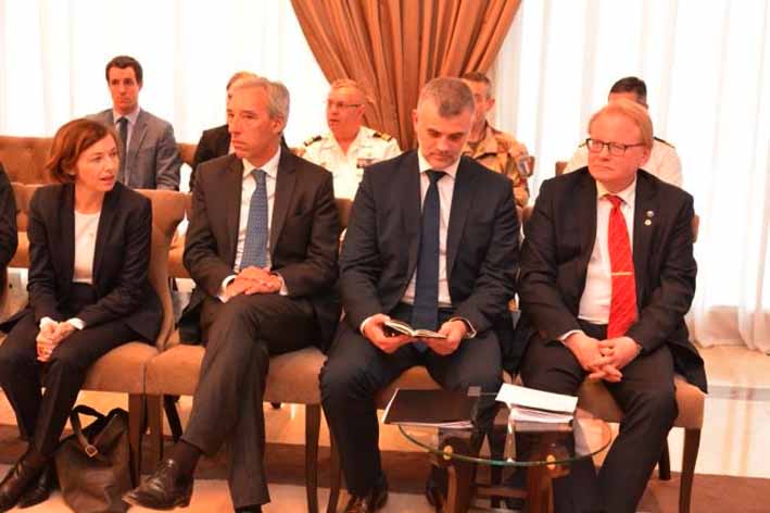 Visite de quatre ministres européens : La force «TAKUBA» en marche