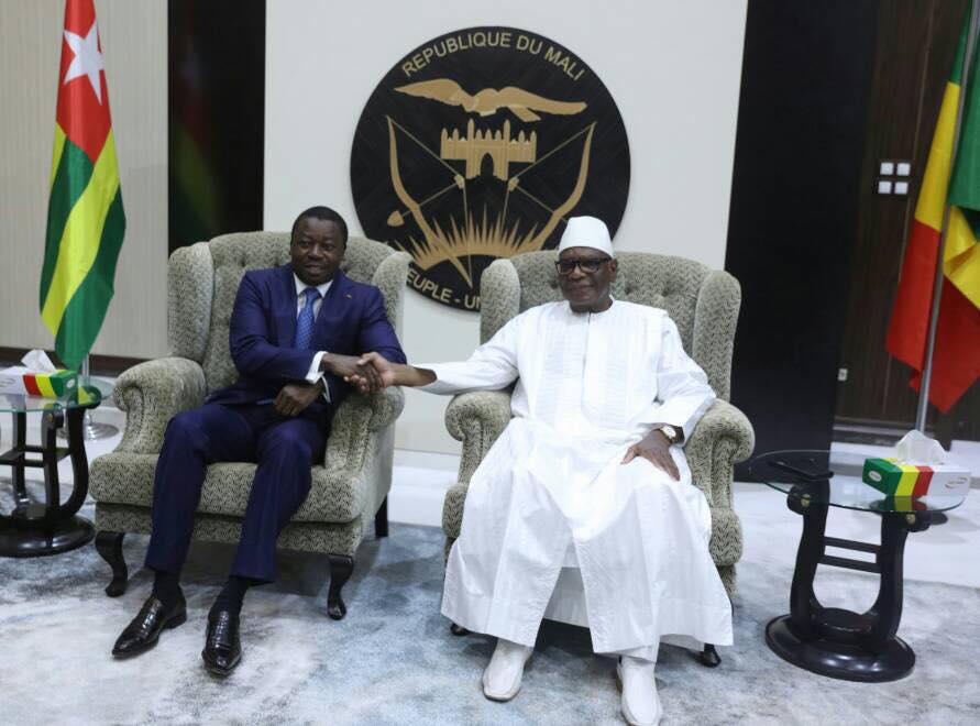 Le Président Faure E. Gnassingbé réaffirme son engagement pour une transition réussie au Mali