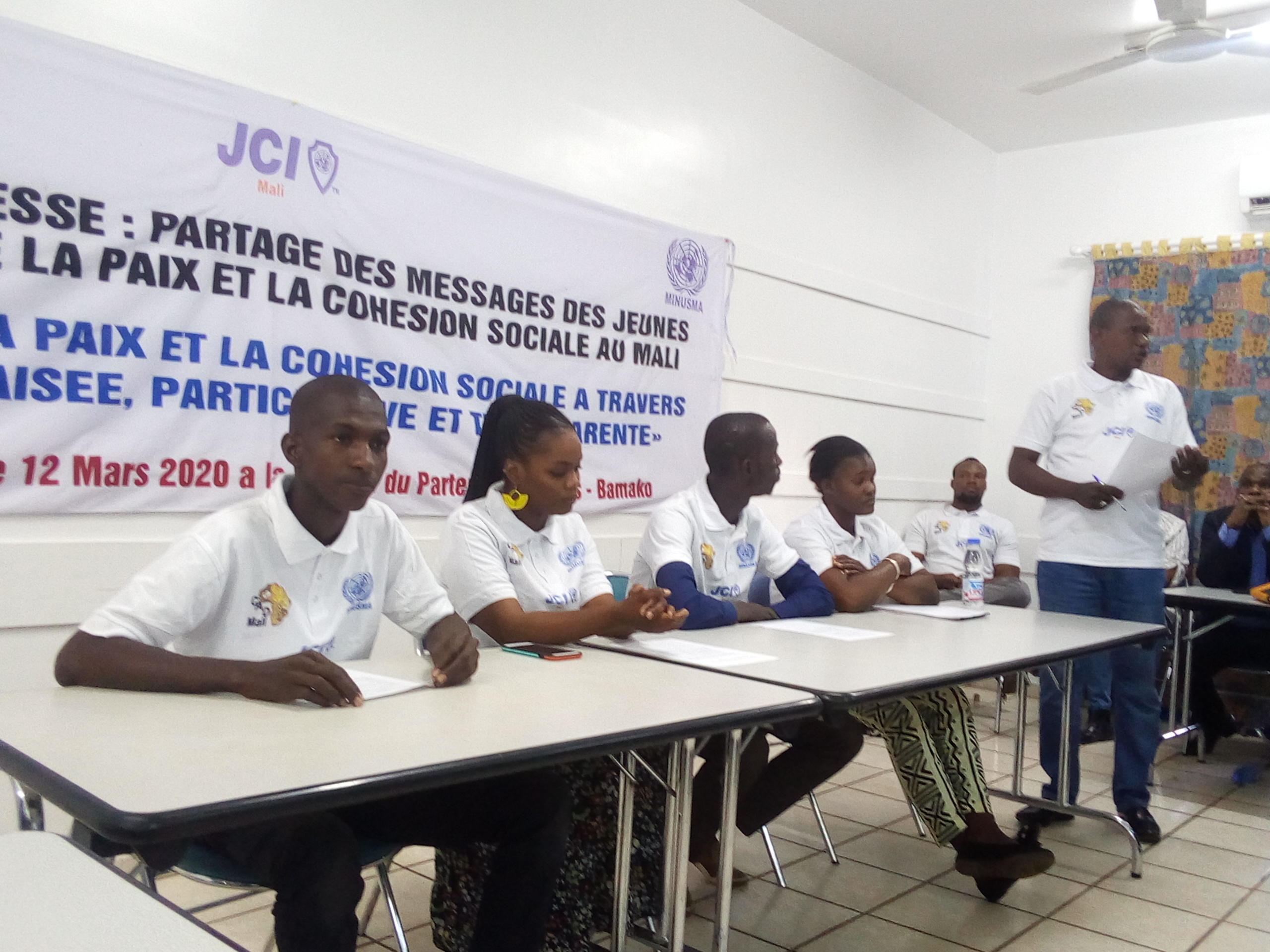 Messages des Jeunes Ambassadeurs de la Paix pour une élection apaisée, participative et transparente