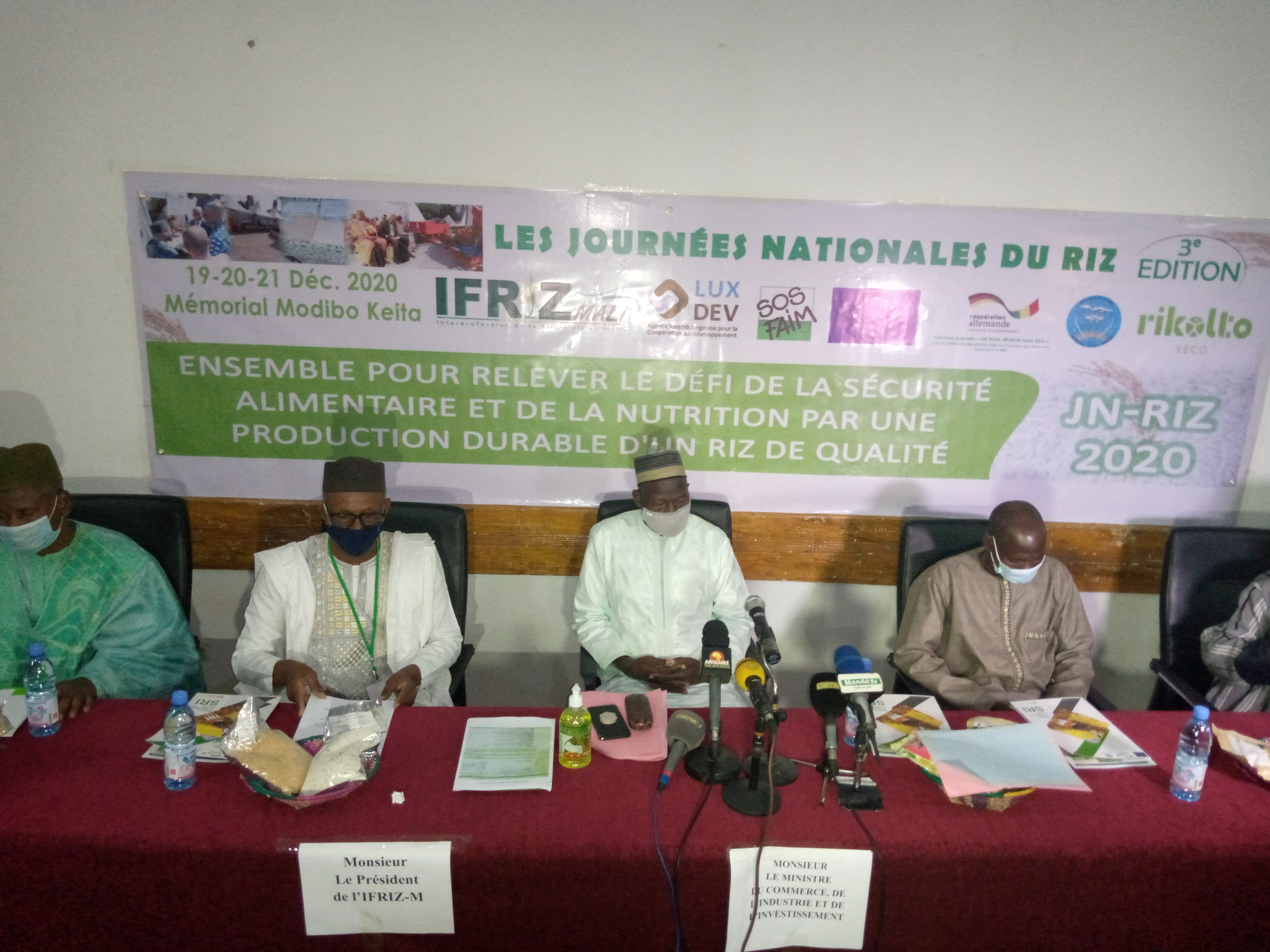 L'IFRIZ MALI : 3ème édition des journées nationales du riz.