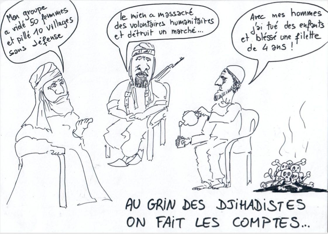 Le Grin des Djihadistes