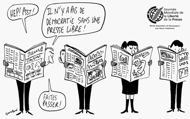 Journée mondiale de la fin de l’impunité des crimes contre les journalistes. : Les États appelés à abolir les lois et pratiques qui limitent la liberté d’expression