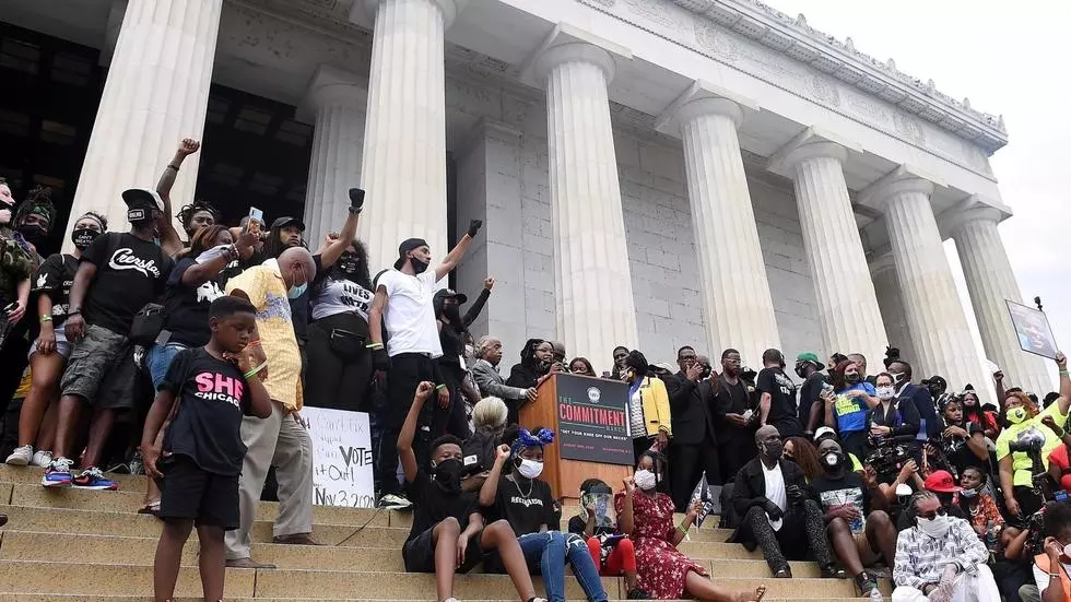 À Washington, une marche contre le racisme dans le sillage de Martin Luther King