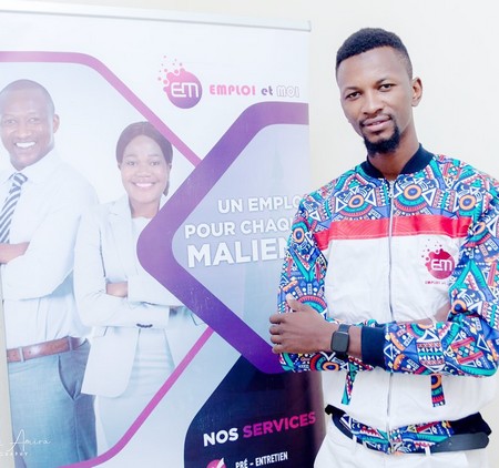 Mahamadou Sanogo, fondateur et CEO de la startup « Emploi et moi » : “Emploi et Moi est une plateforme qui a pour missions d’aider et d’accompagner les demandeurs d’emploi au Mali”