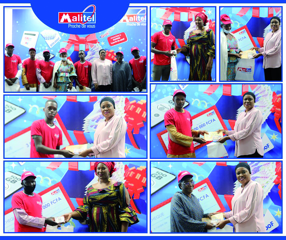 Tombola Nisondia : Malitel  fait 8 nouveaux heureux gagnants