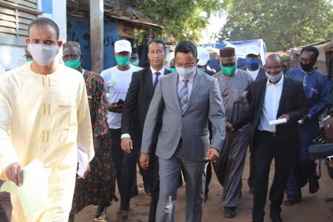 Riposte des jeunes volontaires contre le covid19 : Le ministre Ag Attaher lance la campagne