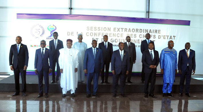 Lutte contre le COVID-19 : Les chefs d’état de l’UEMOA tablent sur 5.284,9 milliards fcfa