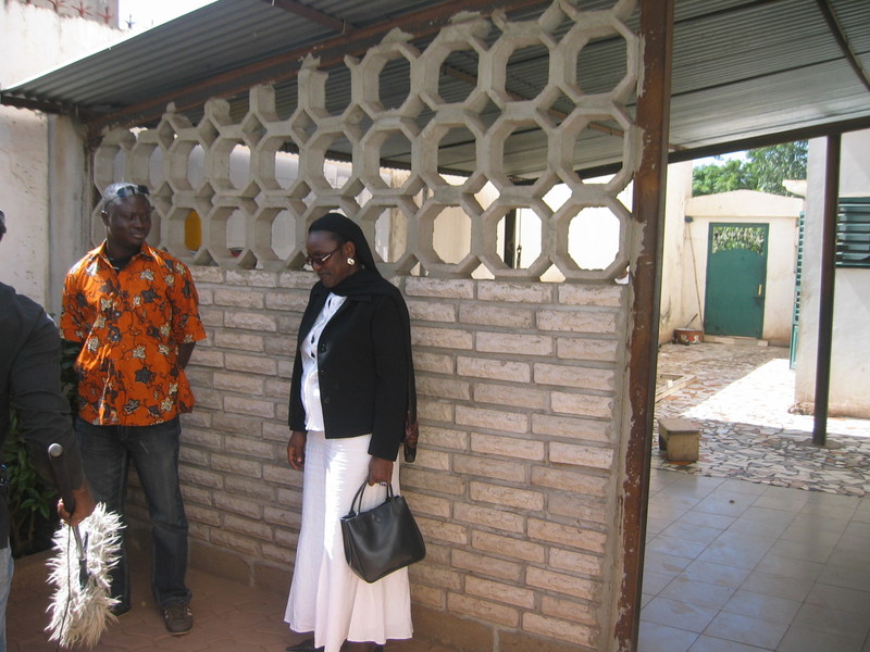 Mme SANOGO FATOUMATA KEITA , PDG FIBROMAT-MALI (Fabrique de matériaux de construction)