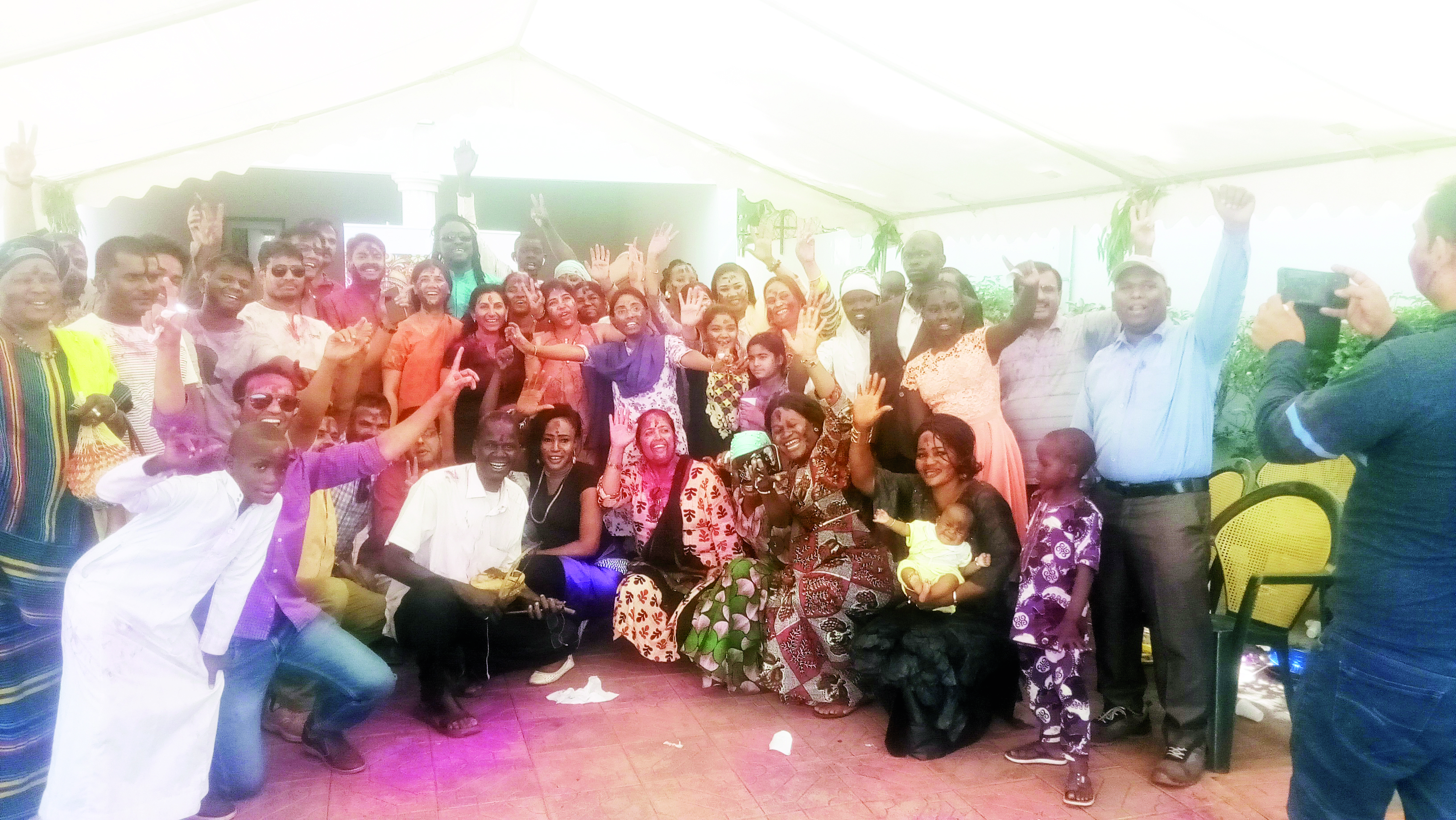 Fête  des couleurs  de  l’Inde : Les Indiens du Mali et leurs amis  célèbrent  la fête  de l’unité