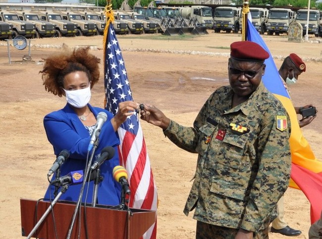 G5 Sahel : les États unis appuient le contingent tchadien en équipements militaires