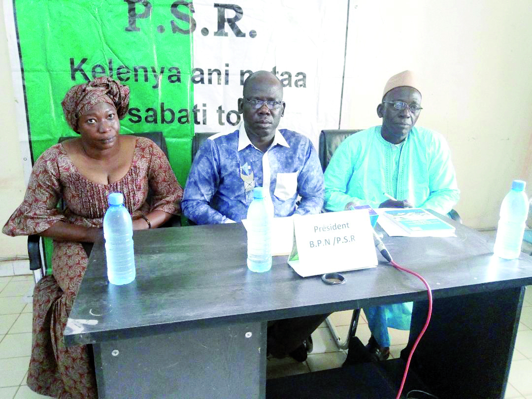 Pour une transition politique et démocratique réussie au Mali : Le Parti Socialiste pour le Renouveau recommande la gestion rigoureuse des biens de l’Etat