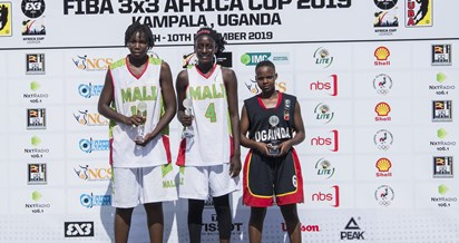 Kouyaté en vedette dans l'équipe féminine du tournoi FIBA ​​3x3 U18 Africa Cup 2019