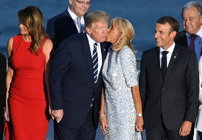 Le message des Macron aux Trump