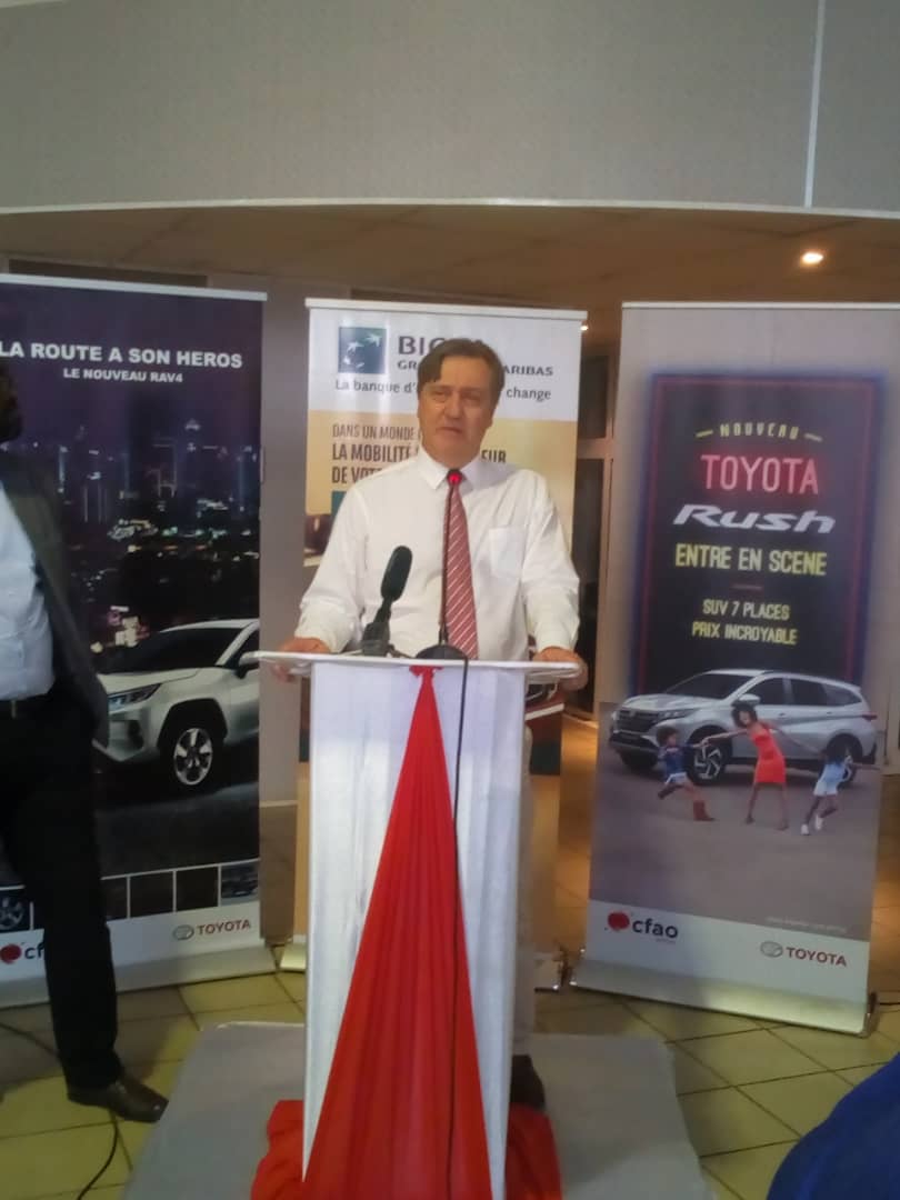 Présentation des nouvelles voitures RAV4 et Rush de Toyota chez CEFAO Motors