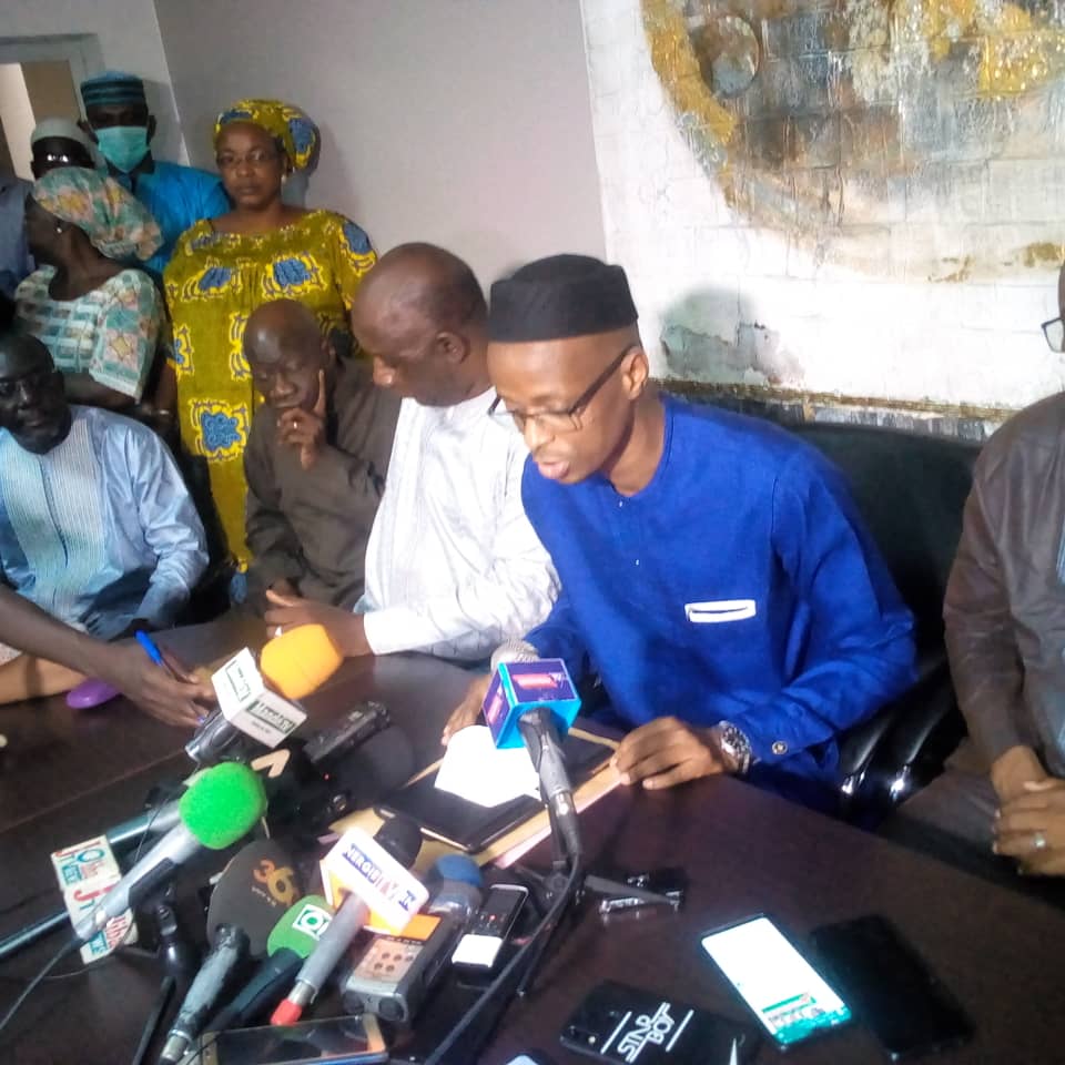 Point de presse de l’URD sur l’enlèvement de l’honorable Soumaila CISSE et ses compagnons