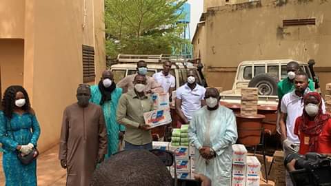 Riposte contre le COVID-19 : les basketteurs ont apporté leur contribution