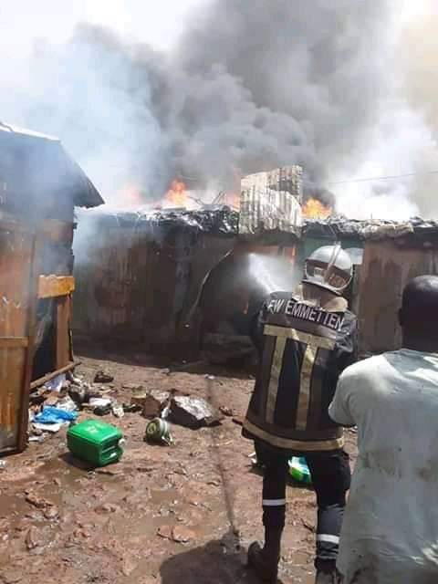 Le garbal de Faladiè réduit en cendre