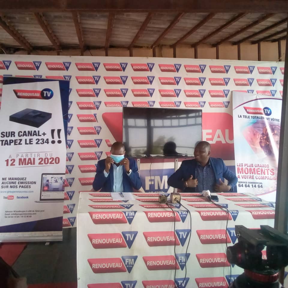 Conférence de presse pour l’annonce officielle de la montée de Renouveau TV sur CANAL+.