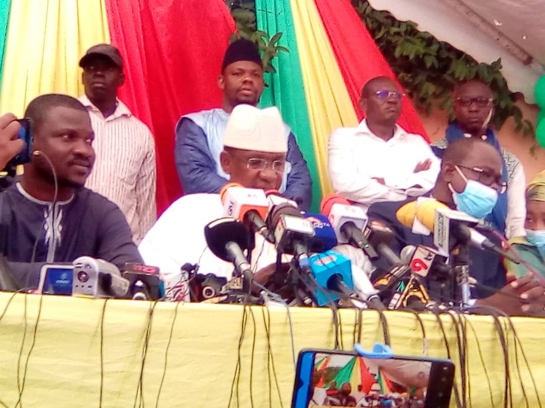 Meeting de soutien au CNSP : Le M5RFP se pose en principal allié de la junte